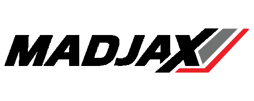 MadJax logo with stylized design